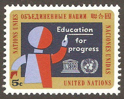 United Nations New York Scott 135 Mint